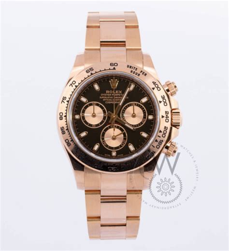 rolex daytona red gold